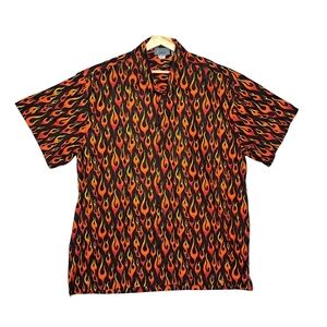 High Seas 90's Flame/Trailer Park Boys/Guy Fieri Men's Large Made in U.S.A.